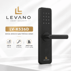 Khóa khách sạn thông minh Levano LV-KS26D với bàn phím số hiện đại.