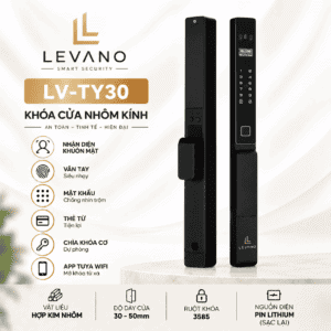 Khóa vân tay thông minh cửa nhôm