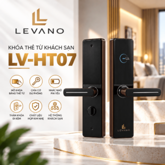 Khóa thẻ từ khách sạn Levano LV-HT07 an toàn, tiện lợi, thiết kế hiện đại.