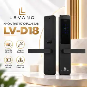 Khóa thẻ từ khách sạn Levano LV-D18