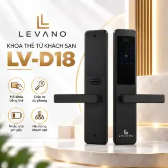 Khóa thẻ từ khách sạn Levano LV-D18