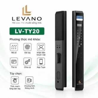 Khóa vân tay nhận diện khuôn mặt Levano LV-TY20